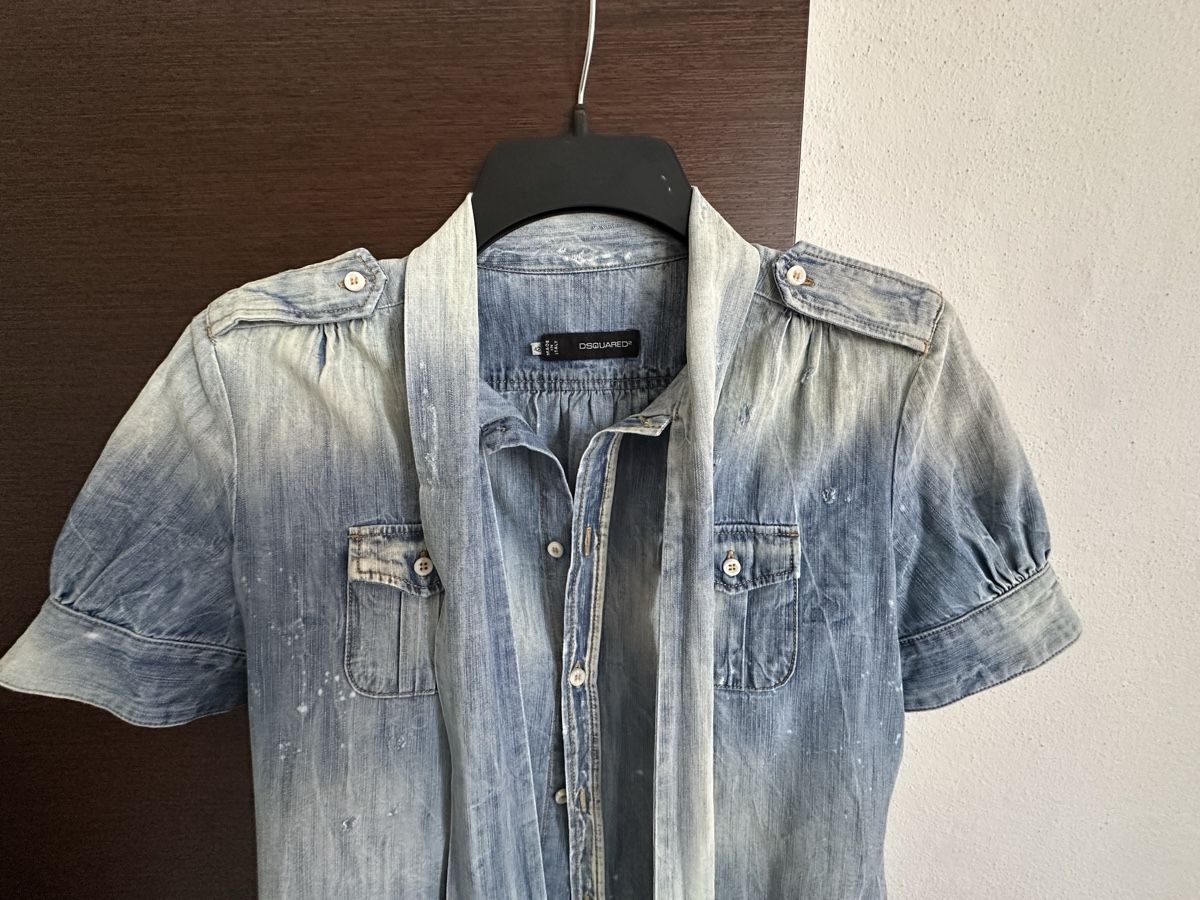 Dsquared2 Camicette: DSQUARED2 Jeans Hemd Kurzarm Gr. 42 – Usato da Jonen venduto da dibbern 1