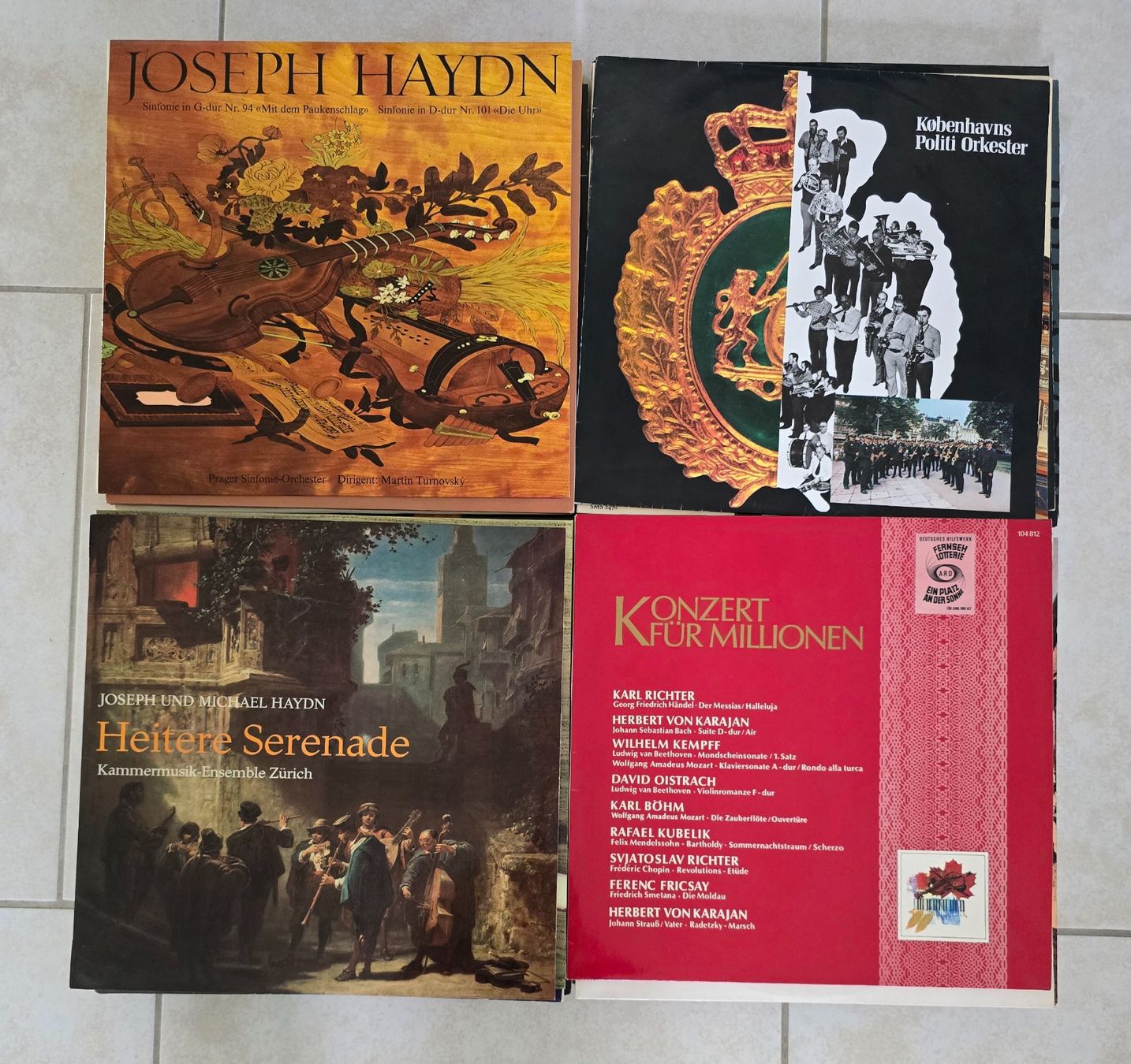 Dischi in vinile: 46 LPs Klassik, davon 2 Doppelalben – Usato da Steinmaur venduto da Pegasus24 8