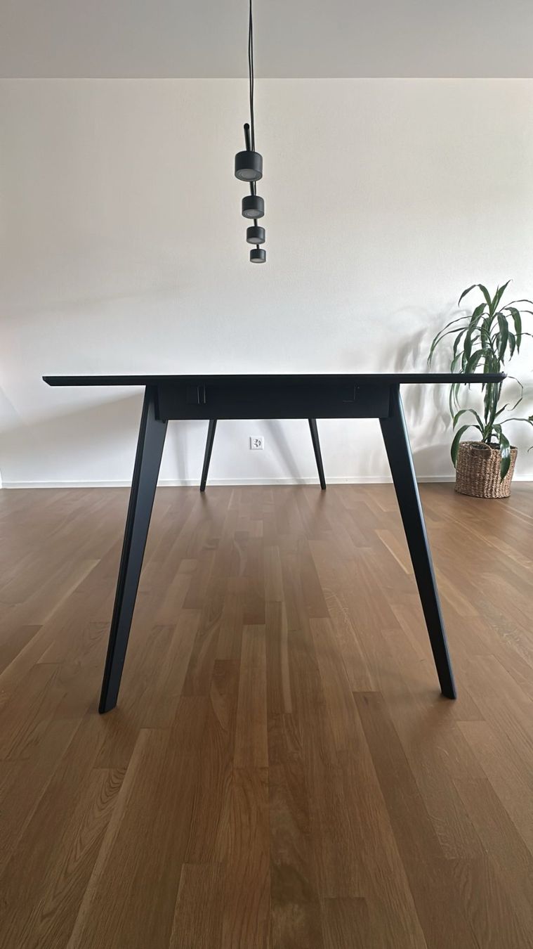 Tables: Esstisch Holz, schwarz – D'occasion à Emmen par ric_7plt 2