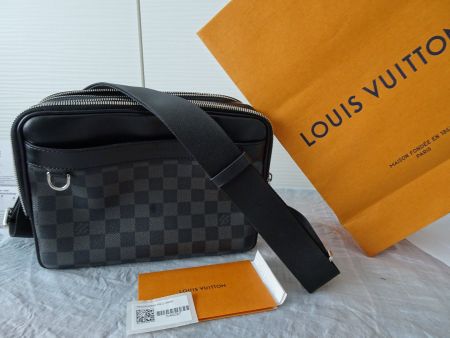 ORIG LOUIS VUITTON TROCADERO MESSENGER BAG N40087 WIE NEU!