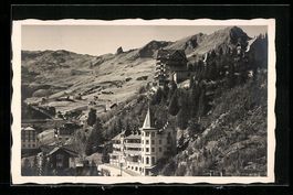 AK Arosa, Hotel des Alpes, 1928