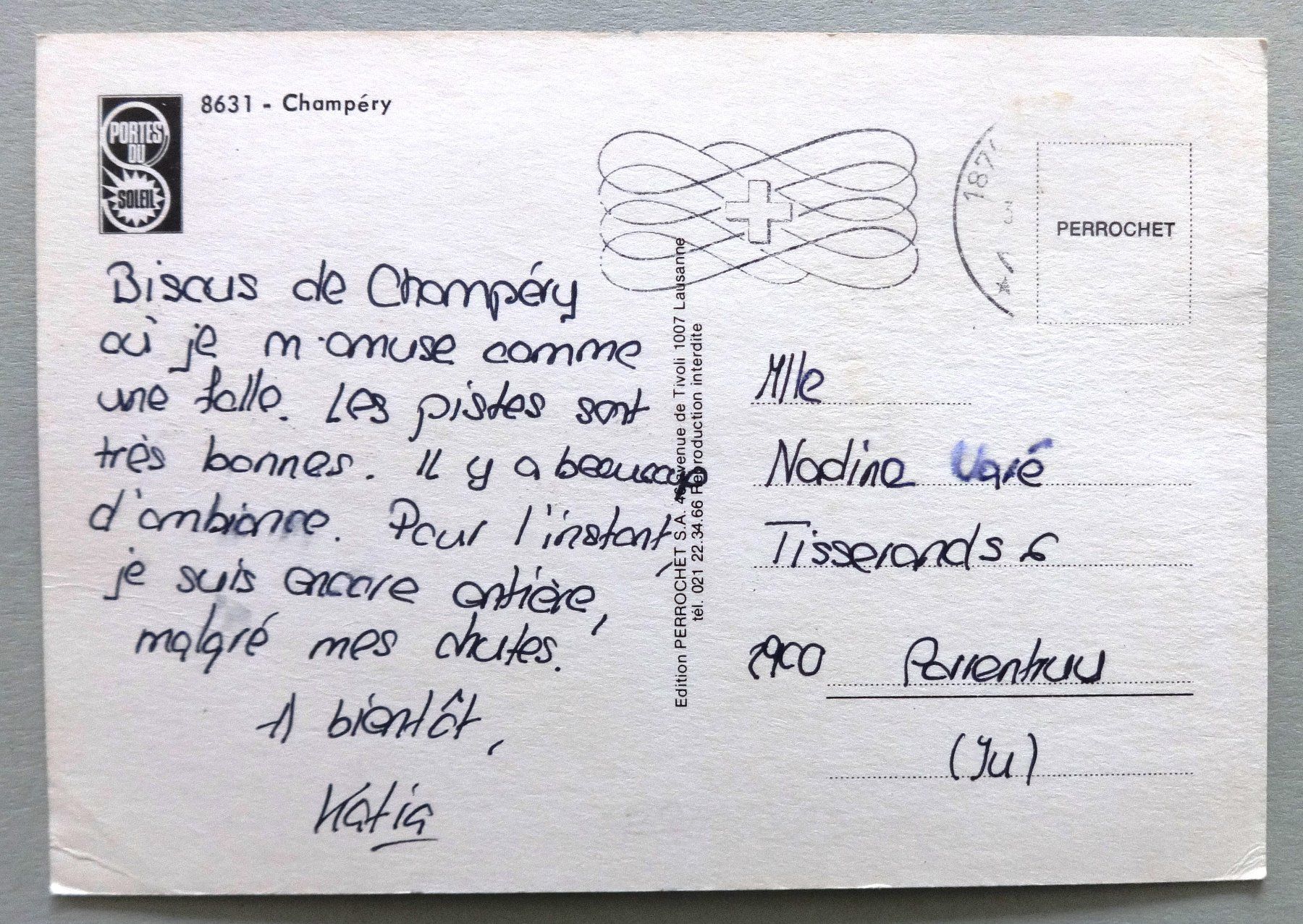 Cartes postales: Champéry – Défectueux à Fétigny par Billy2miny 1