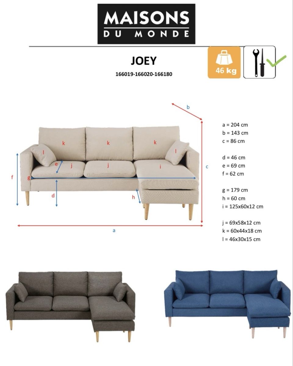 Maisons du monde Sofas: Sofa von Maisons Du Monde – D'occasion à Zürich par Valerie_Zuerisee 4