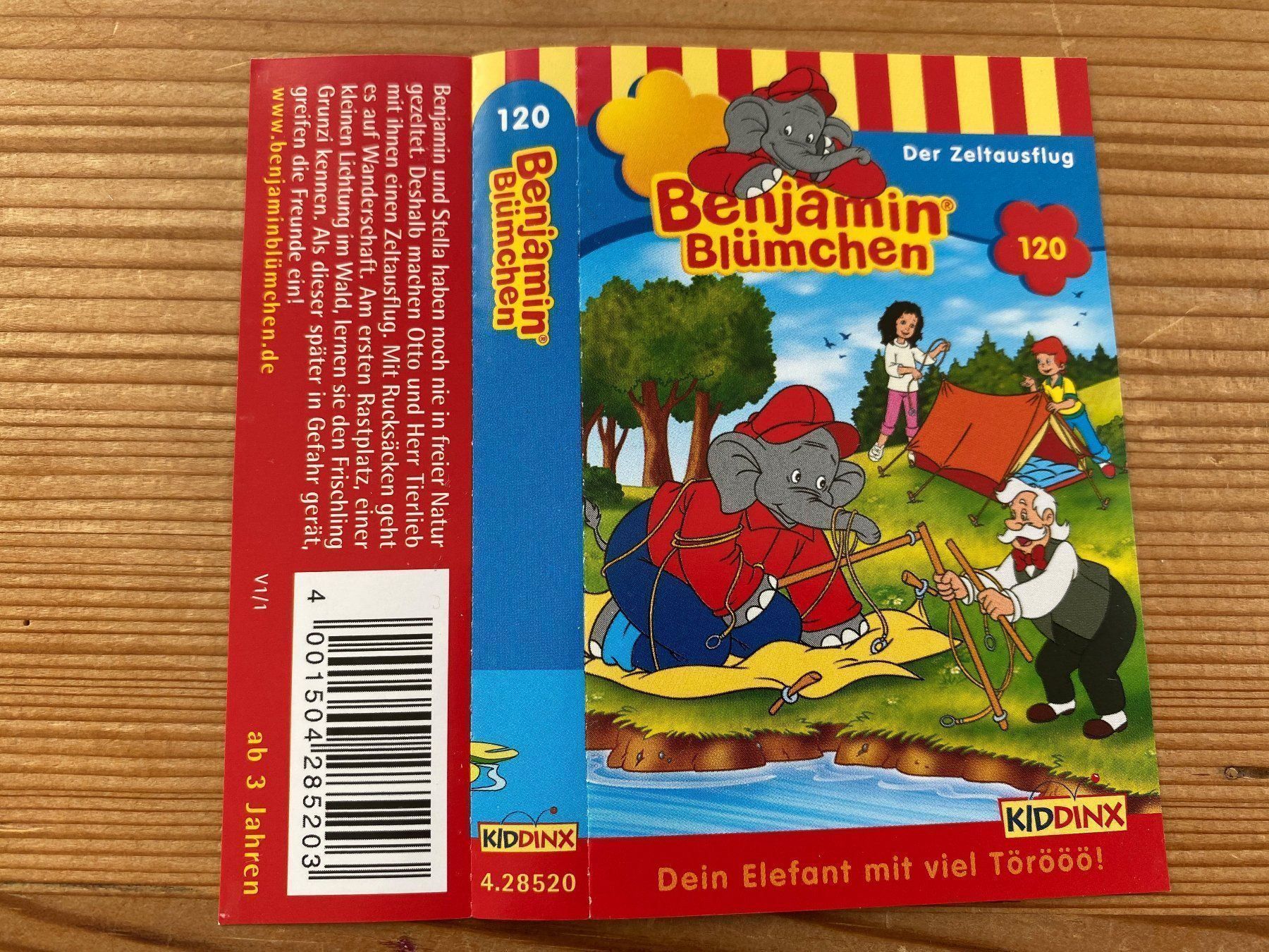 Musicassette: Kassette – Benjamin Blumchen (120) – Usato da St.Gallen venduto da kingsamas 3