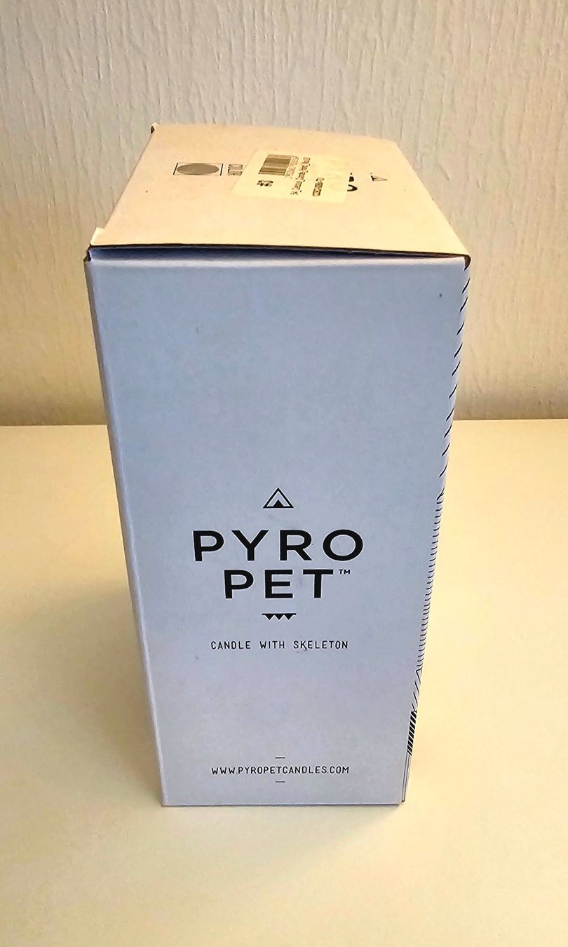 Kerzen: Bougie PyroPet originale - Chat squelette - NEUVE! – Neu und originalverpackt aus Nyon von Asheeka 2