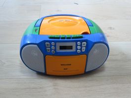 MIO STAR DAB+ Portabler Radio/CD/Kassetten- und MP3 Player