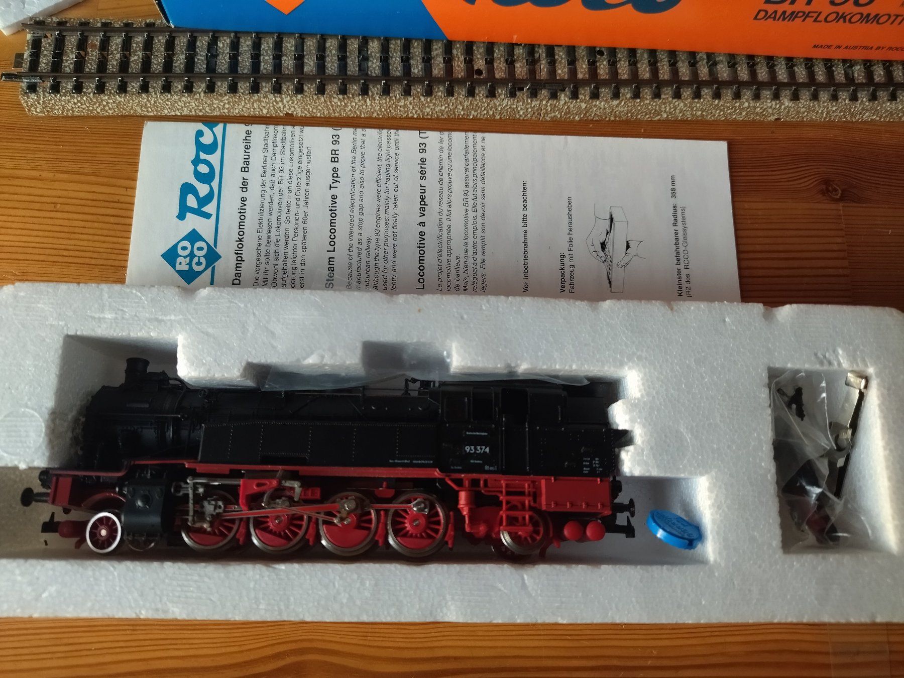 Roco Modellini di ferrovie: Roco Lok BR 93 (537) – Usato da Basel venduto da BeanieUp 5