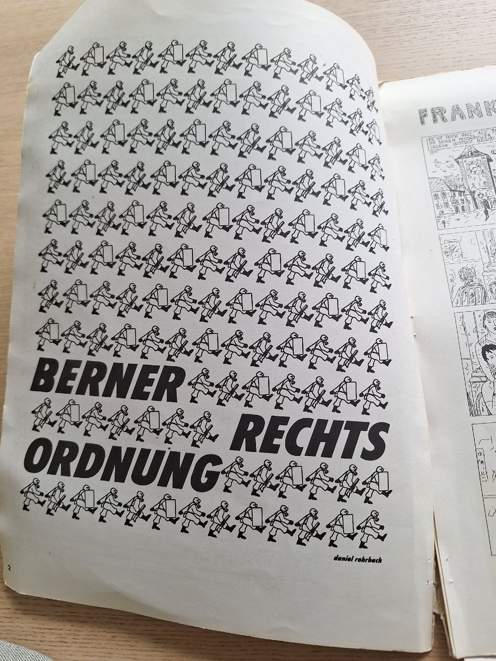 Fumetti: Reitschule Bern - underground comic - Trouvaille Erstausgabe – Difettoso da Schaffhausen venduto da RicardoSchaffhausen 2