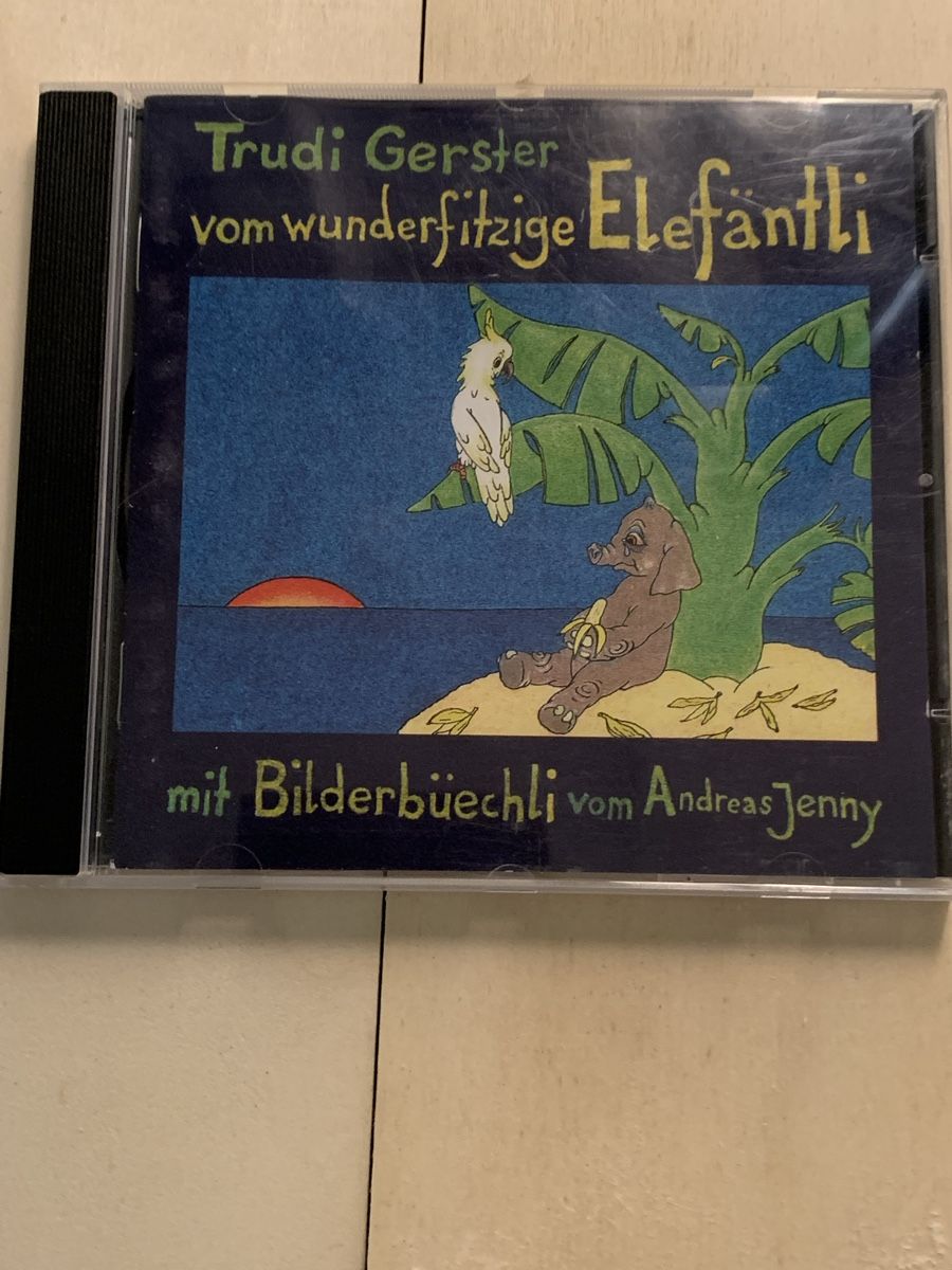 CD: Trudi Gerster - Vom wunderfitzige Elefäntli CD - Ki51 – Nuovo (secondo la descrizione) da Erlenbach ZH venduto da Ritschly