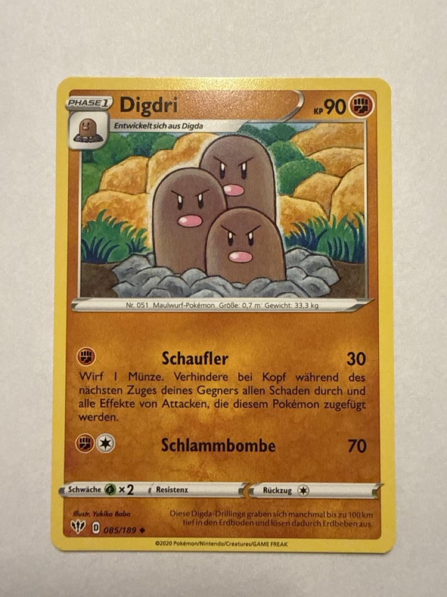 Digdri (Pokémon Karte - Uncommon) (Neu (gemäss Beschreibung)) in Lyss ...
