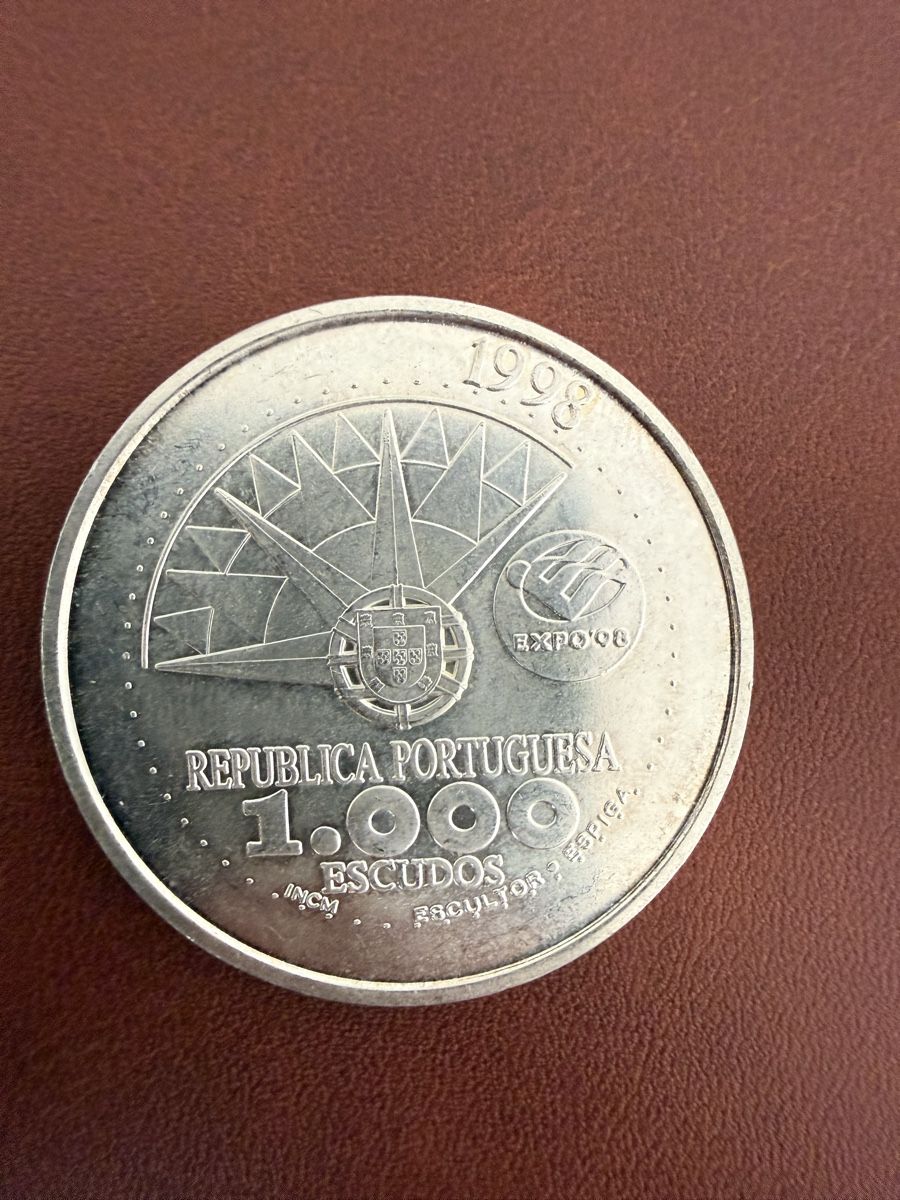 Alle Münzen: 1000 Escudos Portuguesa1998 – Gebraucht aus Malters von Niky.c 1