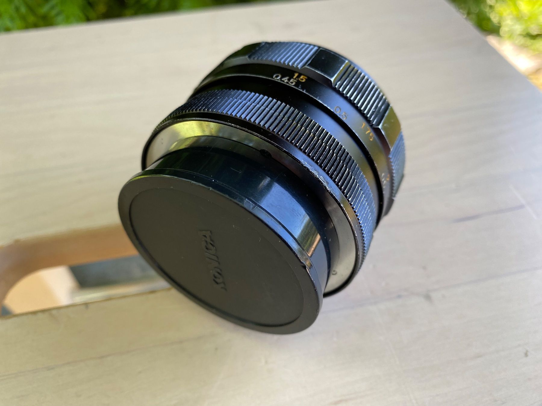 Konica Obiettivi: Konica Hexanon AR 52mm F1.8 Objektiv – Usato da Feldbach venduto da Olive1 5