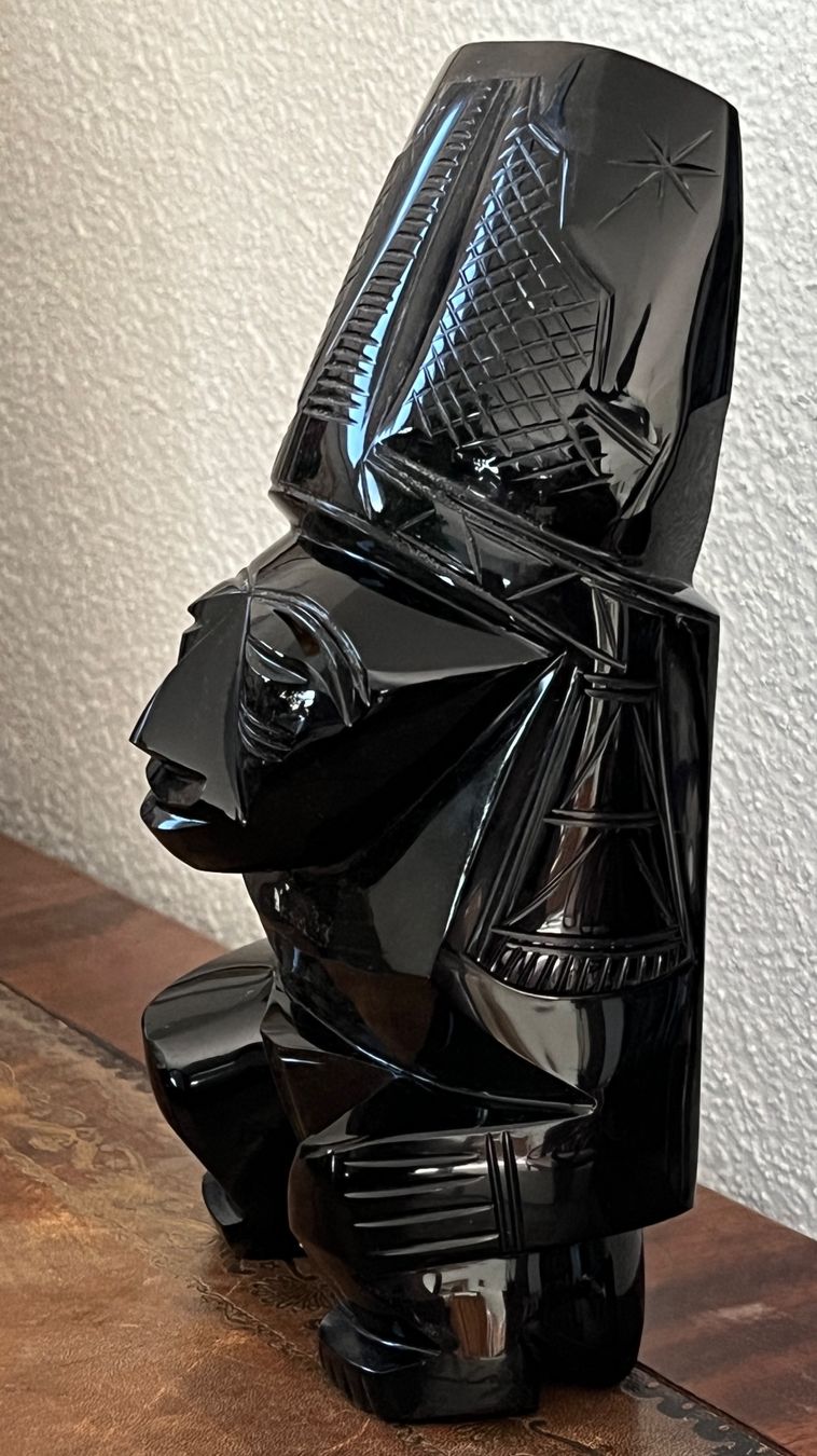 Skulpturen & Statuen: Obsidian - Skulptur – Gebraucht aus Stetten AG von Brissago25 2