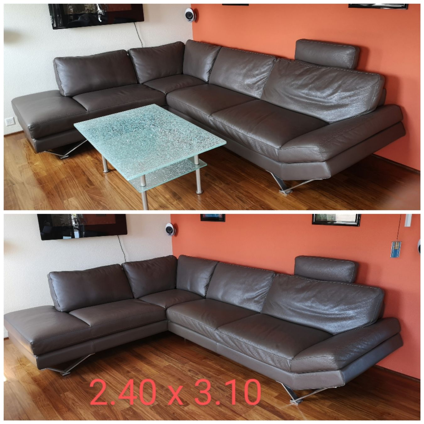 Natuzzi Divani: teure Marken Ledercouch – Nuovo (secondo la descrizione) da Widnau venduto da Schurlibua