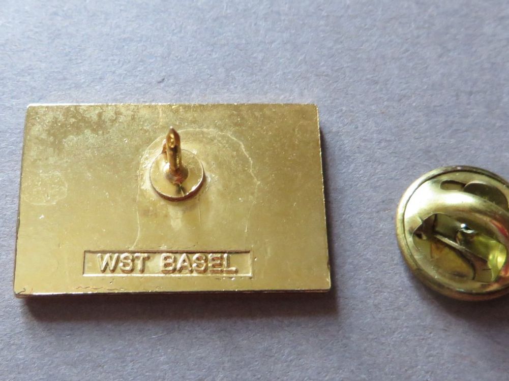 Placchette & Badge: PIN SCHWEIZ FIRMA BÜHLER – Usato da Neuhausen venduto da luckimucki 1