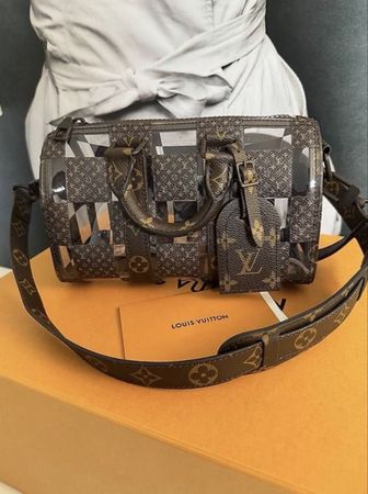 NEUE LOUIS VUITTON Keepall 25 Chess - Schulterriemen