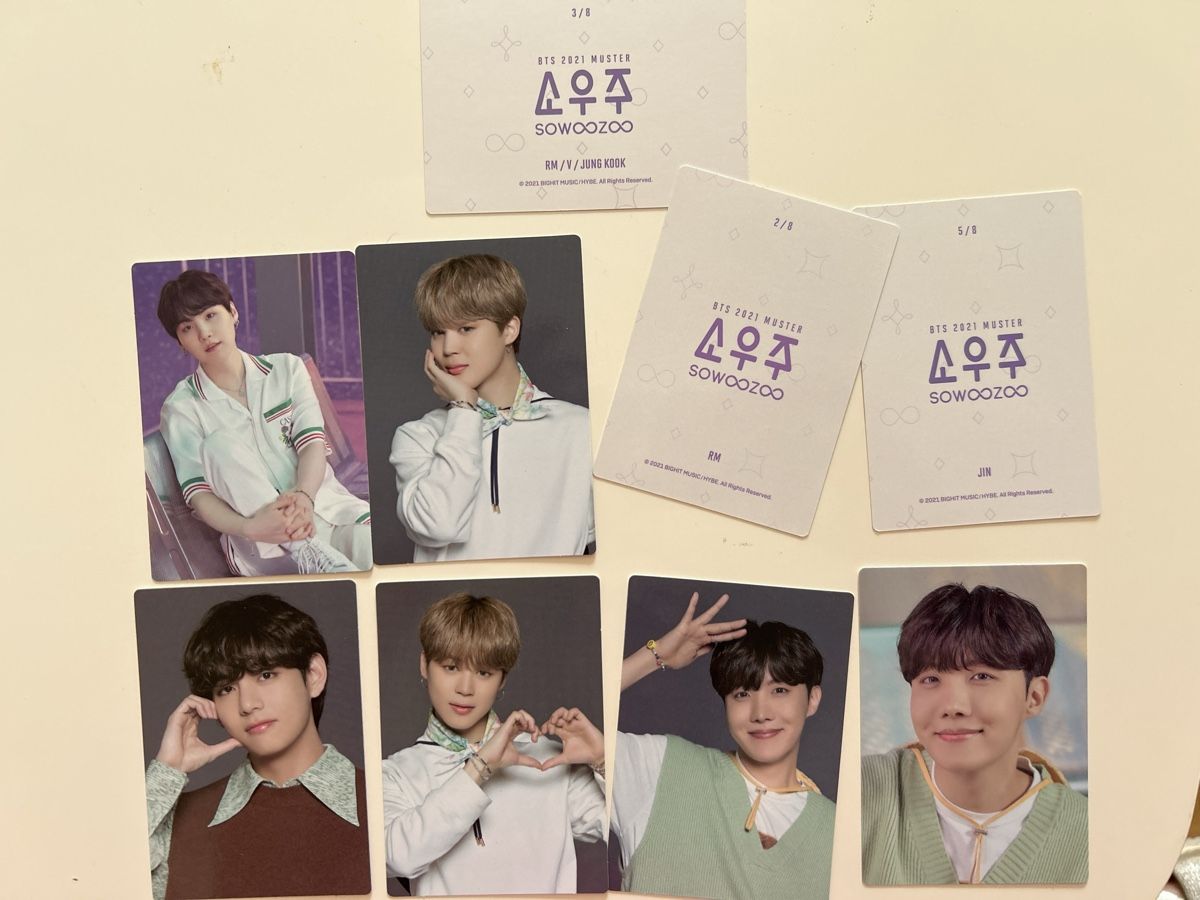 Cartes à collectionner: BTS photocartes – Neuf (Voir description) à Veytaux par ccristina 1