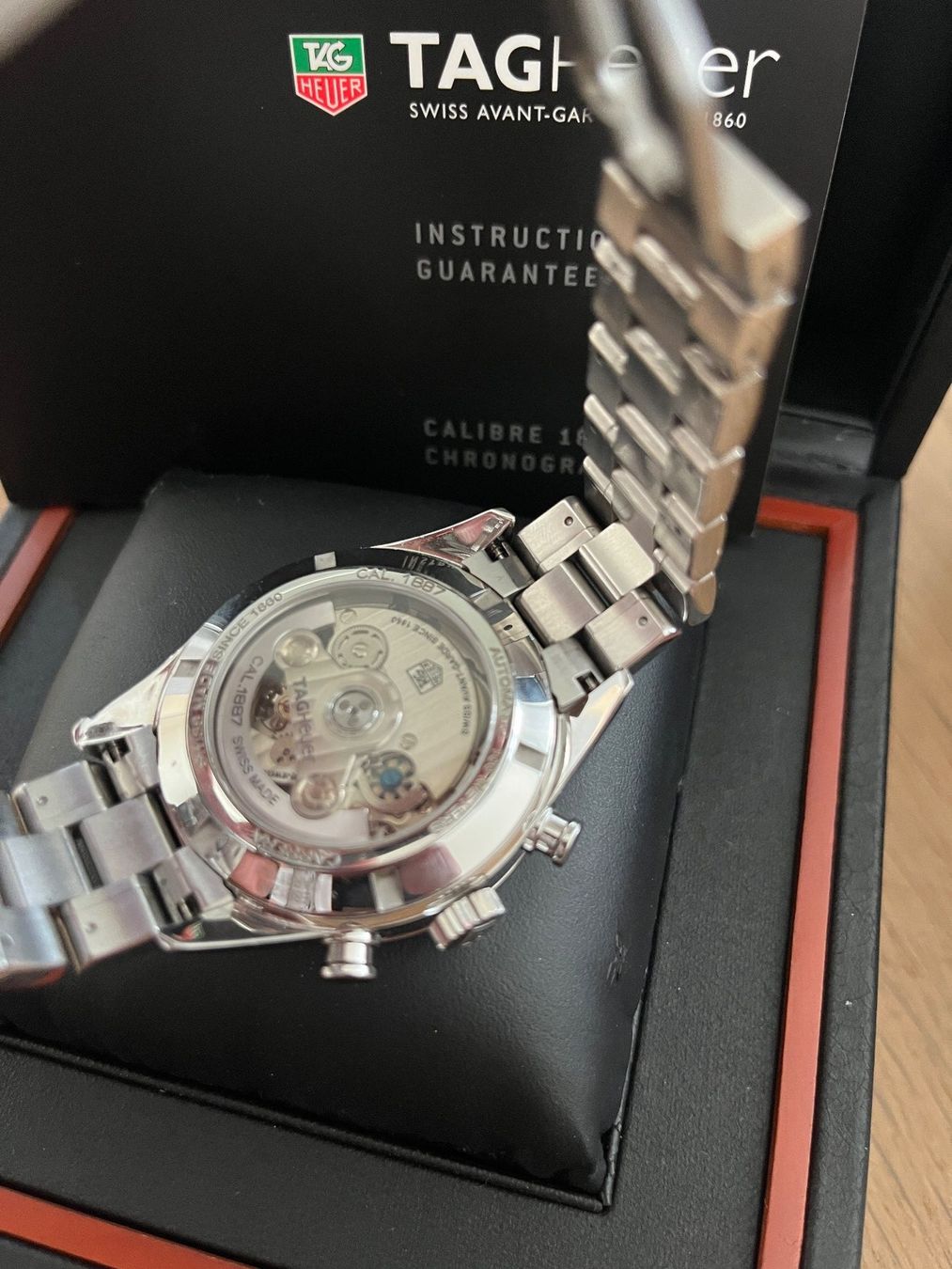 Tag Heuer Orologi: TagHeuer Carrera Caliber 1887 - CAR2010 – Usato da Winterthur venduto da Sasell 4