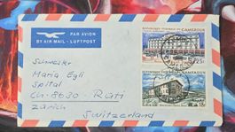 CL32 Enveloppe + Timbre Cameroun 1966