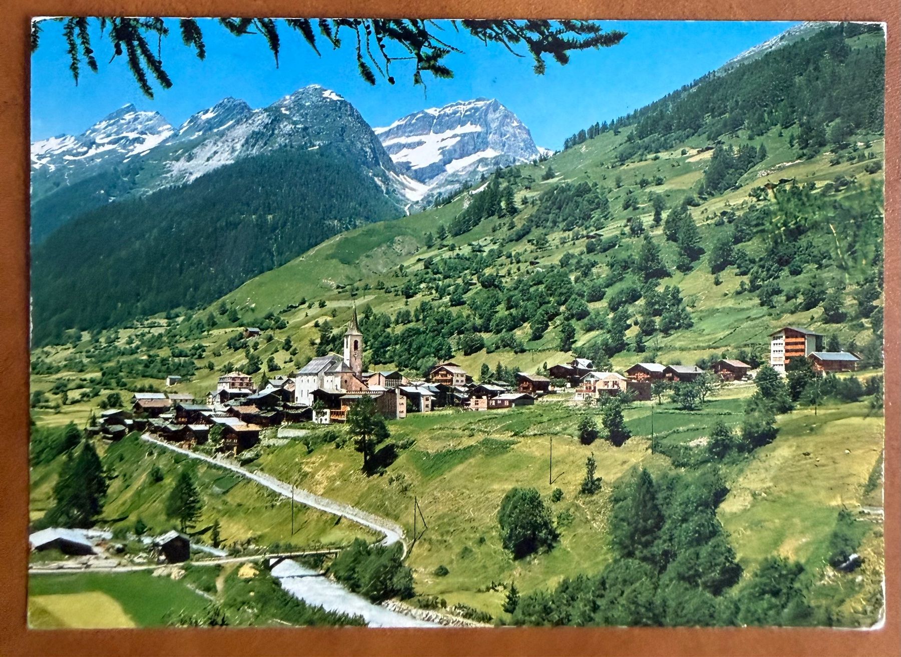 Ansichtskarten: Kippel - Lötschental - 1960 – Gebraucht aus Lutry von Ediego