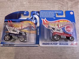 Hot Wheels Radio Flyer Wagon 2er Set neu OVP