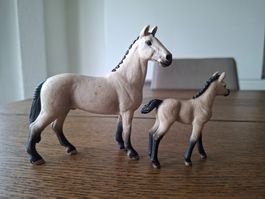 Schleich Pferde Fohlen & Hengst, gut erhalten, gebraucht