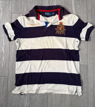 Polo Ralph Lauren Polo-Shirt Grösse S blau weiss gestreift