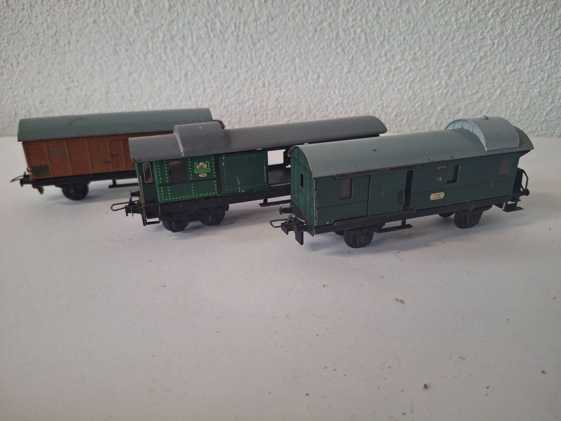 Trix Modelleisenbahnen: Trix Express - 3 Güterwagen – Gebraucht aus Reichenburg von AK307