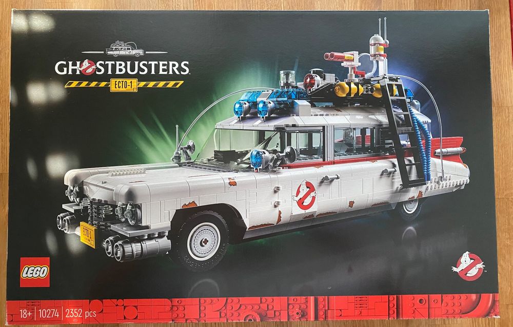 GEAMENT Set di Luci LED Compatibile Con LEGO Ghostbusters ECTO-1 – Kit Di Illuminazione per Creator 10274 (Modello di mattoncini non incluso