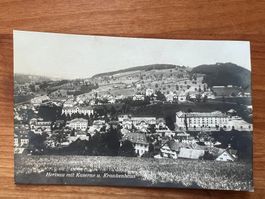 AK ca. 1950 Herisau mit Kaserne  (G1607)
