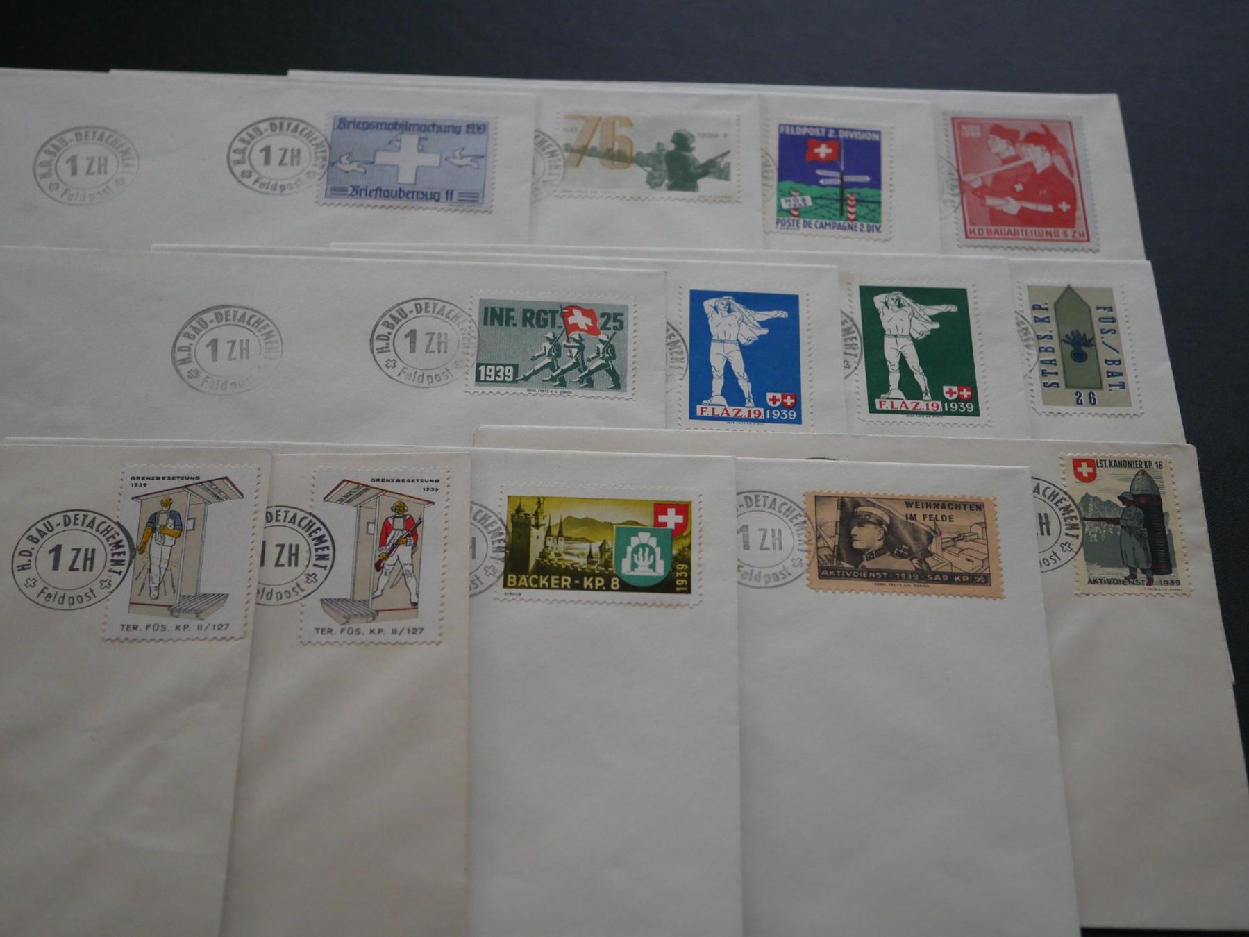 Tutti i francobolli: 13 x Feldpost - Briefmarken – Nuovo (secondo la descrizione) da Kreuzlingen venduto da kar_kj82