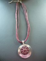 Lederband Kette