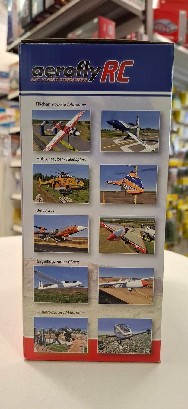 Modellismo RC: Ikarus aerofly Flugsimulator Basis-Version DVD mit Steuerung – Nuovo e nell'imballaggio originale da Muttenz venduto da KEL_Modellbau_Senn 3