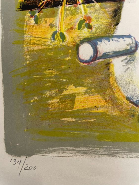 Rudolf Zender – Signierte Lithografie „Stillleben“ 4