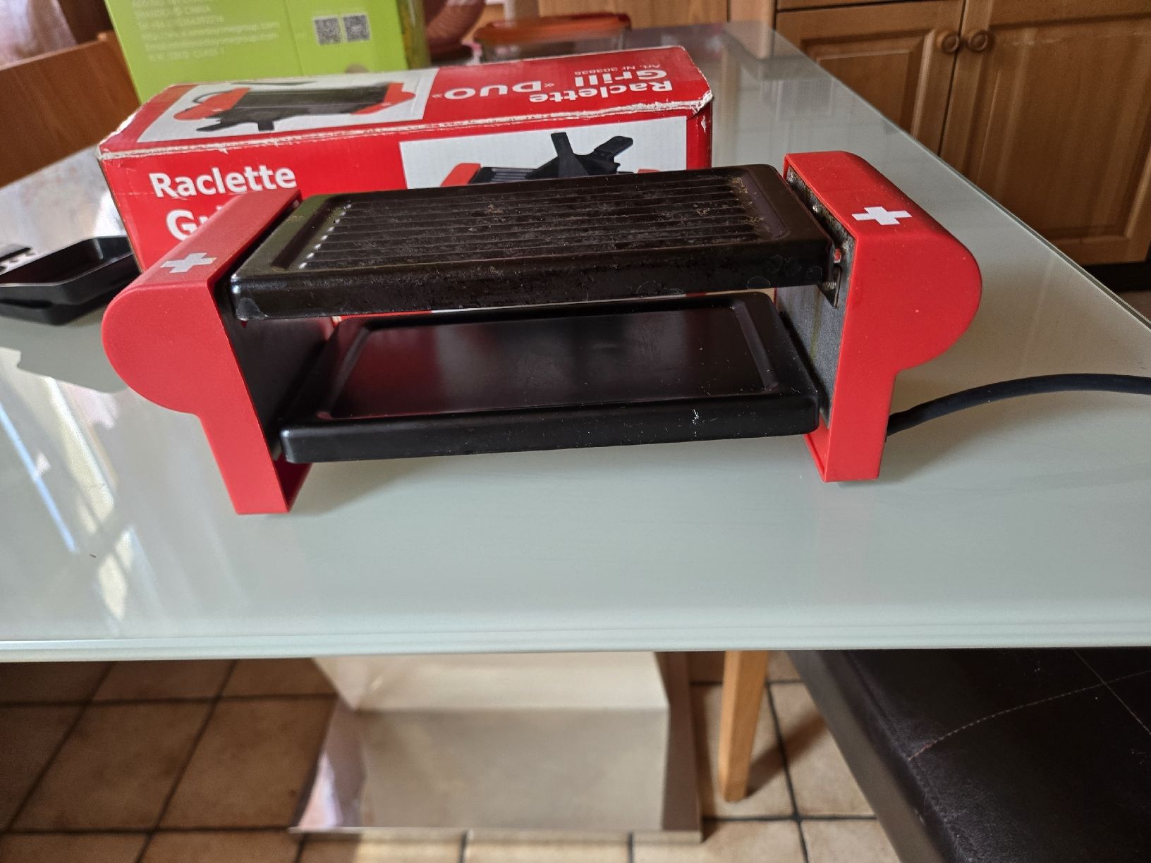 Elettrodomestici da cucina: Raclette Grill Duo mit 2 Pfännchen,  – Usato da Grünenmatt venduto da Brauni2