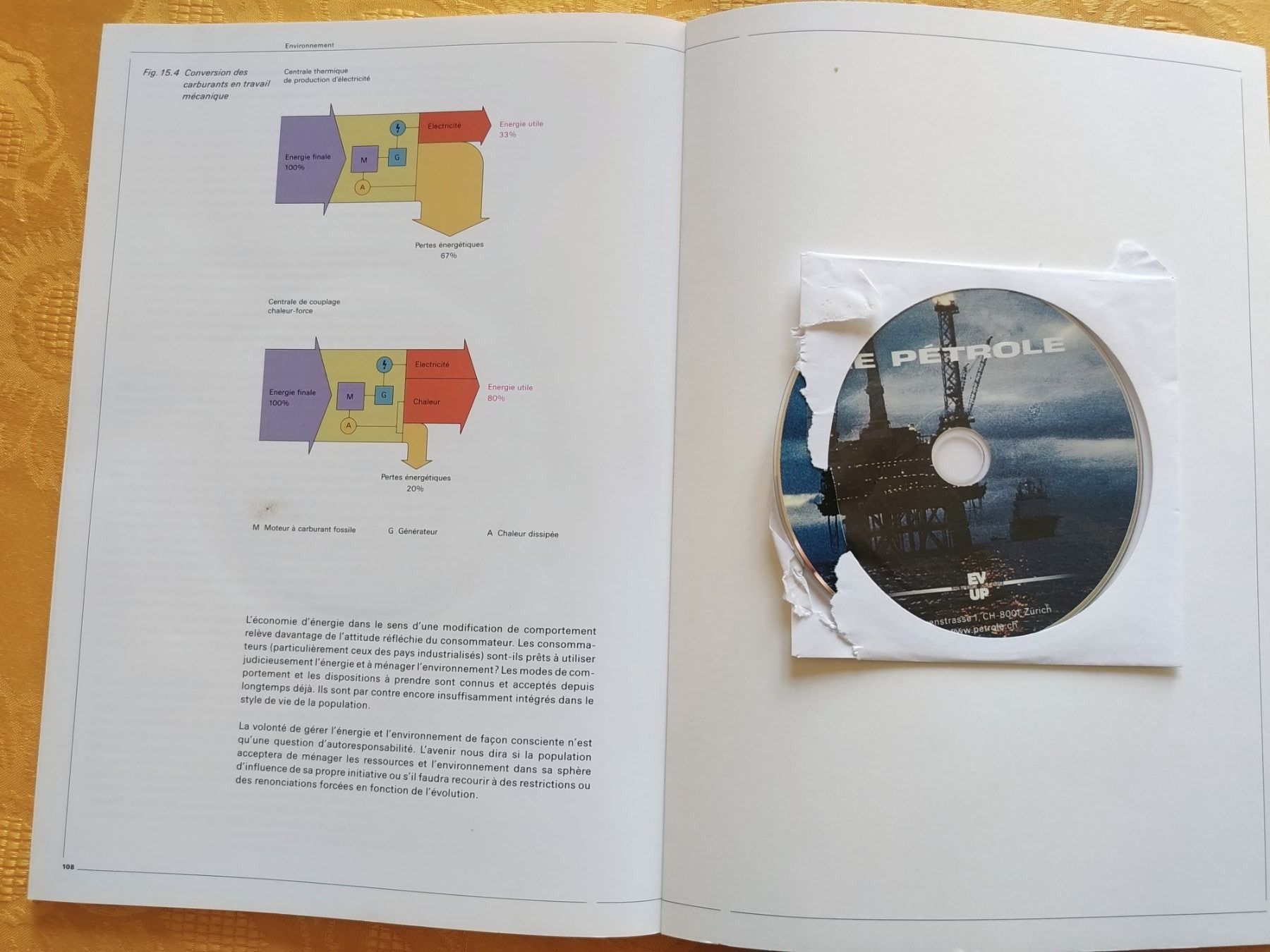 Libri: "Le Pétrole" Livre éducatif 2001 – Usato da Vulliens venduto da cochise0 8
