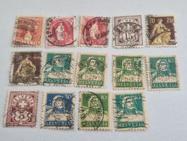 Ansammlung Perfin, ab 1.-