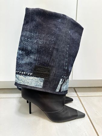 Jimmy Choo / Jean Paul Gaultier overknees Boots