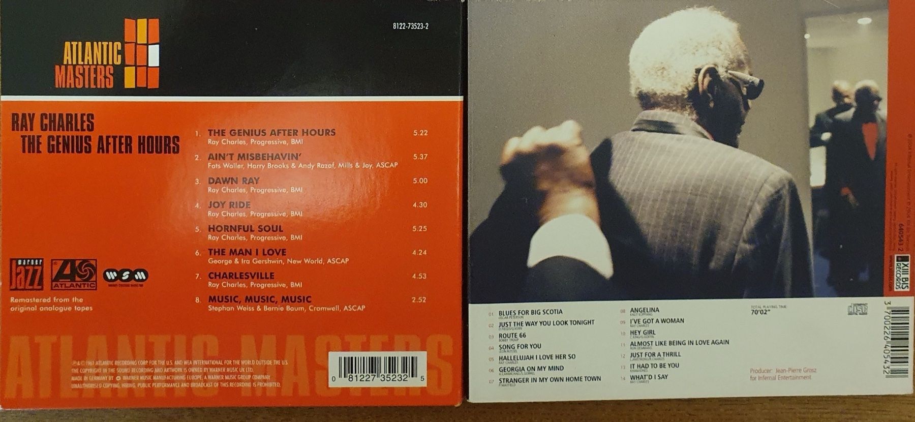 CDs: RAY CHARLES – ZWEI CDs; wählen Sie eine oder beide CDs aus – Neu (gemäss Beschreibung) aus Zürich von Glufe 1