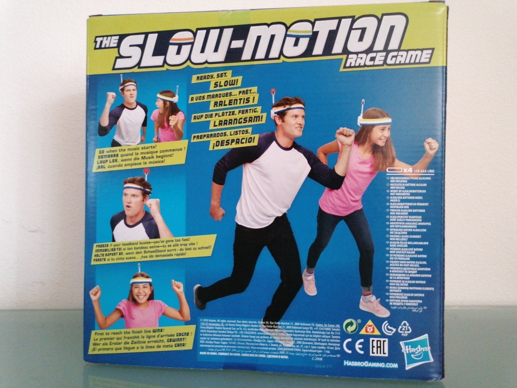 Hasbro Giochi: THE SLOW-MOTION RACE GAME – Nuovo e nell'imballaggio originale da Bäch SZ venduto da Swissy46 3
