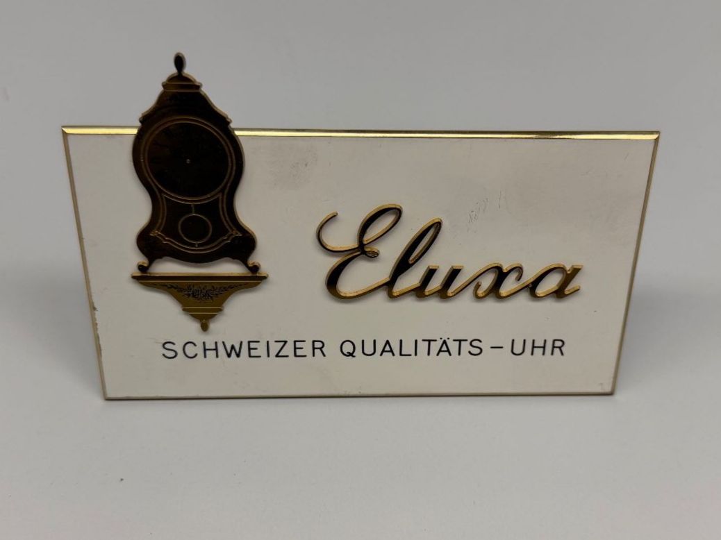 Orologi: ELUXA Verkaufsschild – Usato da St. Gallen venduto da galluswatches