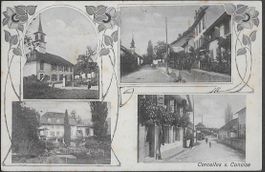 1917 AK CORCELLES s. CONCISE mit Dorfansichten top ab 1.-