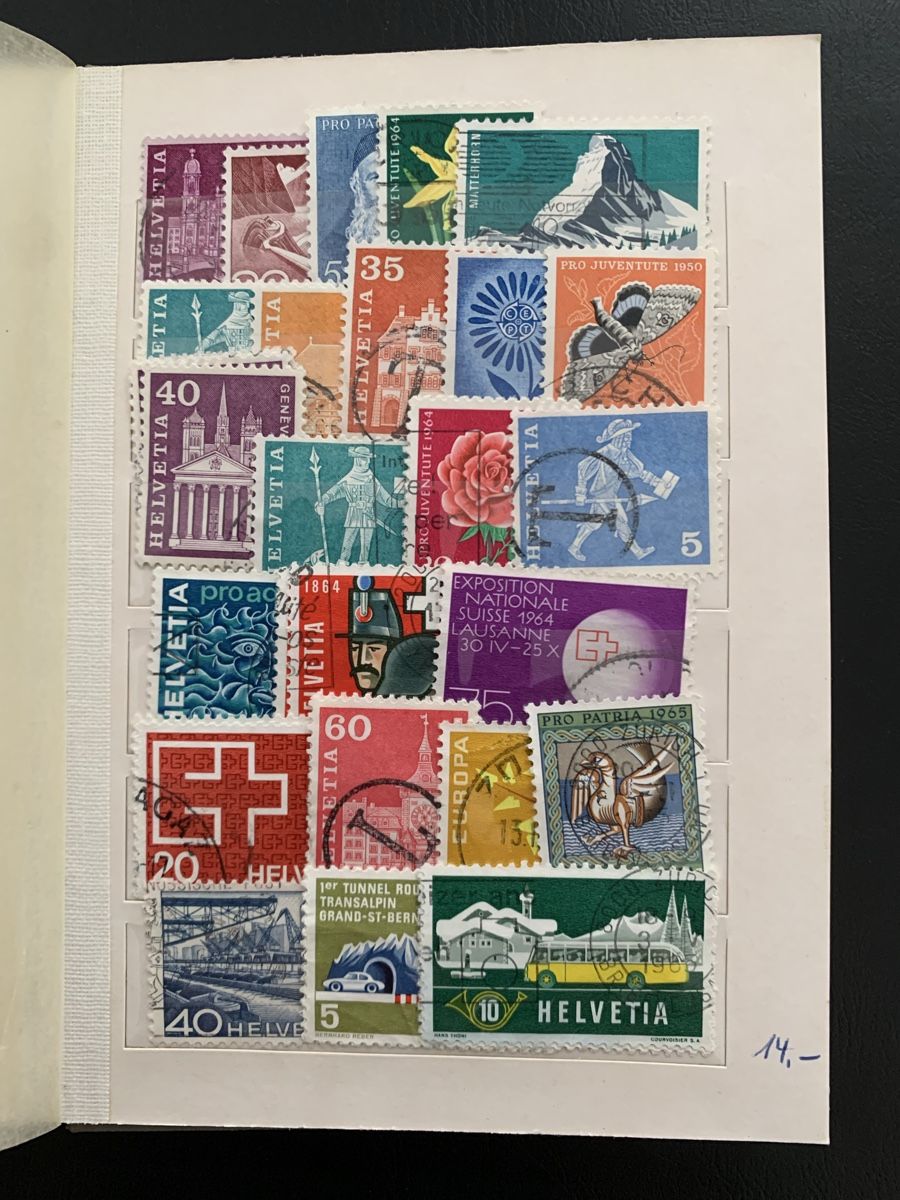 Tutti i francobolli: Schweizer Briefmarken – Usato da Galgenen venduto da Waldliesel 3