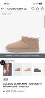 UGG Classic Ultra mini Boots Fabrikneu Gr.38 Chestnut