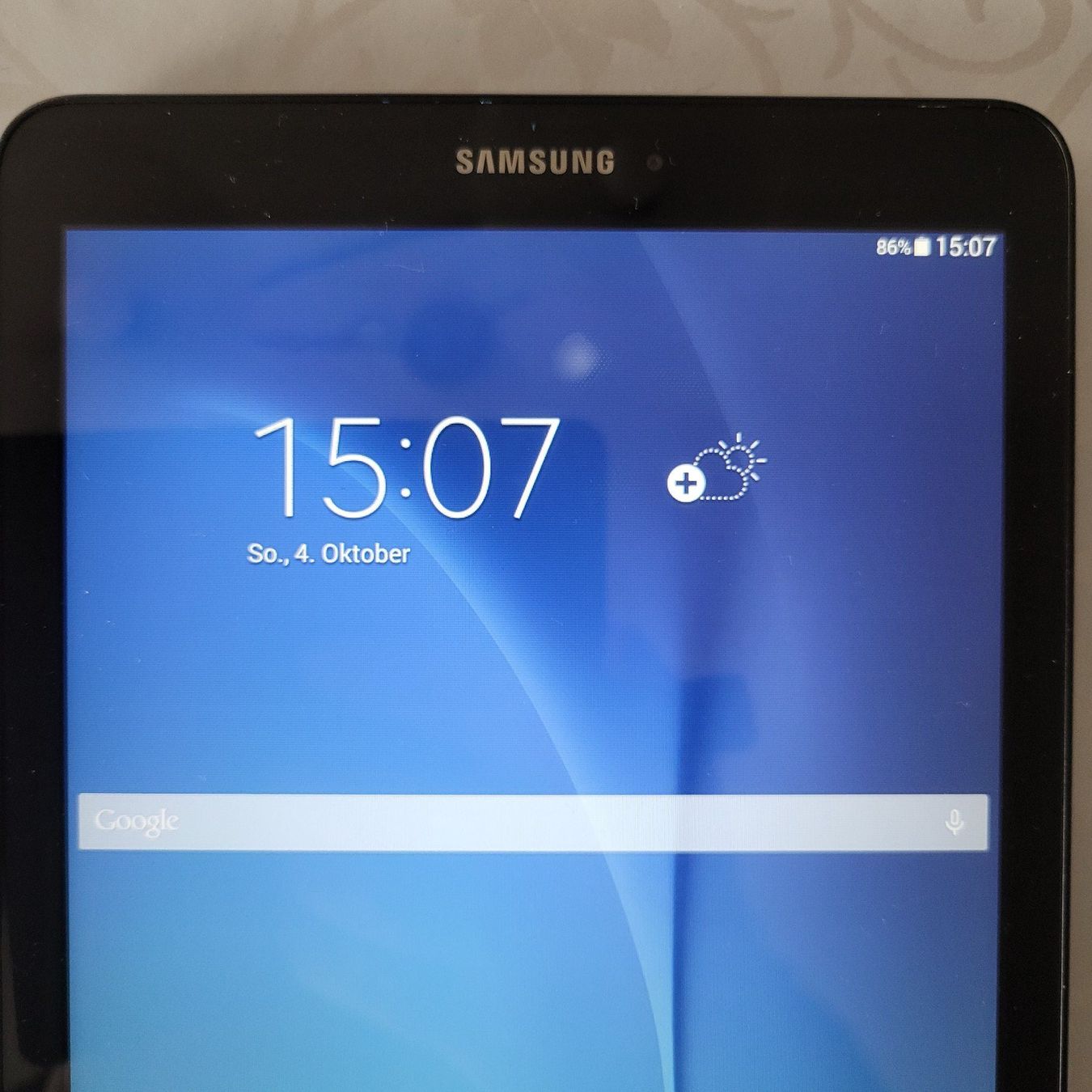 Samsung Tablet PC: Tablet Samsung Galaxy Tab E SM-T560 Schwarz – Defekt aus Dörflingen von tucson16 3