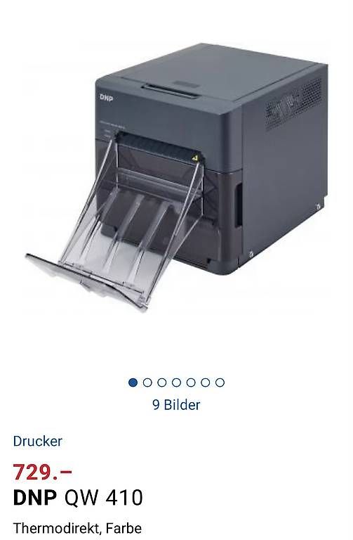 Stampanti: DNP QW 410 Thermodirekt, Farbe – Usato da Sursee venduto da Jaenuful