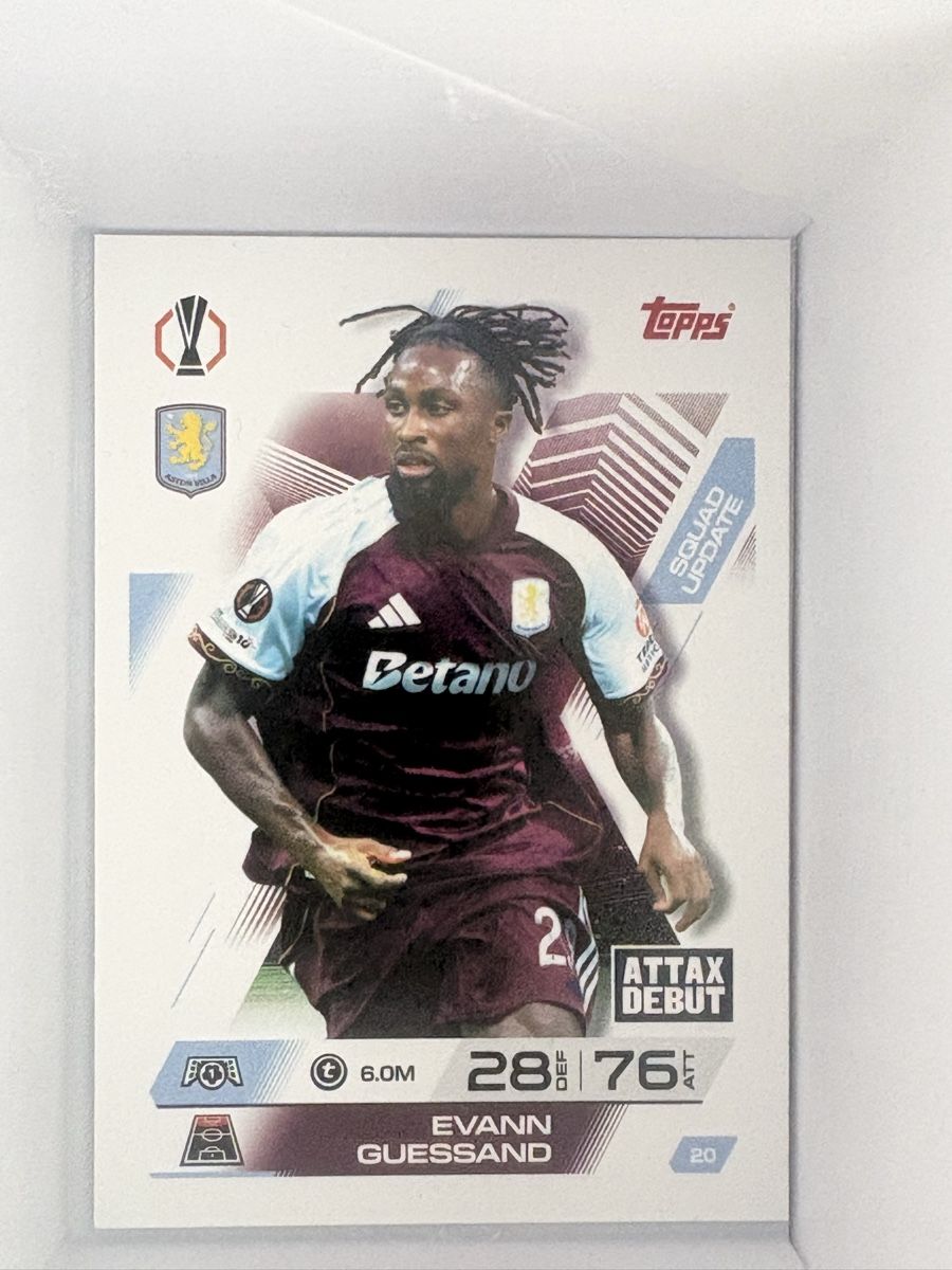 Topps Carte collezionabili: Topps Match Attax 25/26 Full Aston Villa – Nuovo (secondo la descrizione) da Effretikon venduto da iph_xb5l 1