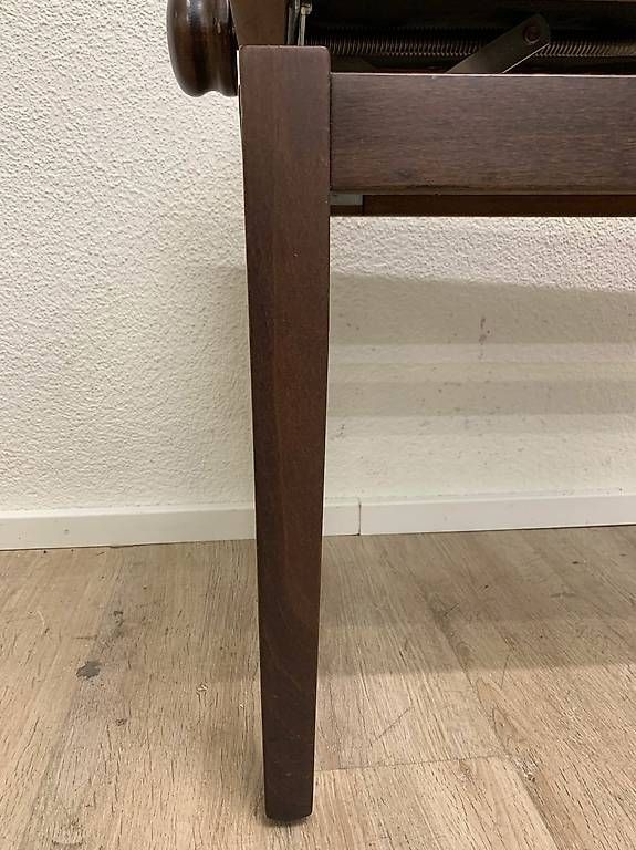 Hocker: Höhenverstellbare braune Klavierbank – Gebraucht aus Obernau von Arche_Noah_Brocki 3