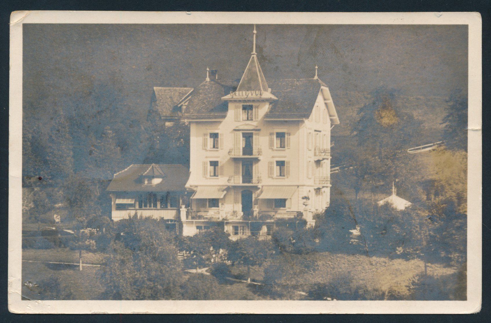 Cartoline postali: AK: Hotel Bellevue, Morschach – Usato da Bonau venduto da Profila3