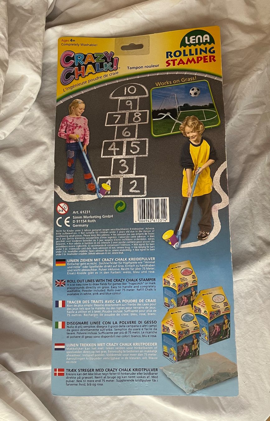 Jouets: Strassenmalkreide Rollstempel – Neuf avec emballage d'origine à Zürich par gemuesebouillon 1